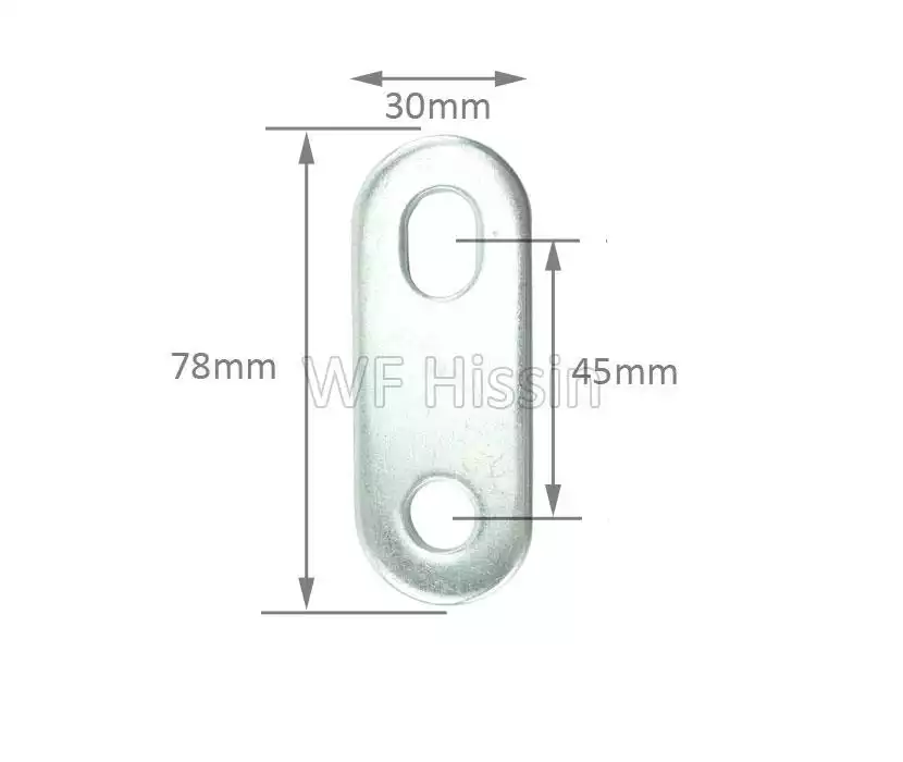Wood chipper bracket